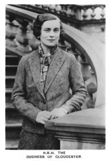'HRH The Duchess of Gloucester' (1901-2004), 1937. Artist: Unknown.