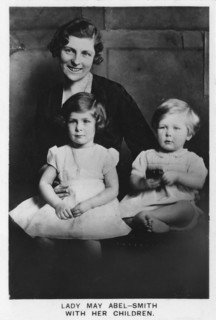 'Lady May Abel-Smith with her Children', 1937. Artist: Unknown.