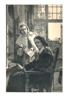 'John Milton', (1608-1674), poet and author, 1893. Artists: John Milton, Unknown.
