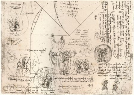 Studies of emblems, c1472-c1519 (1883). Artist: Leonardo da Vinci.