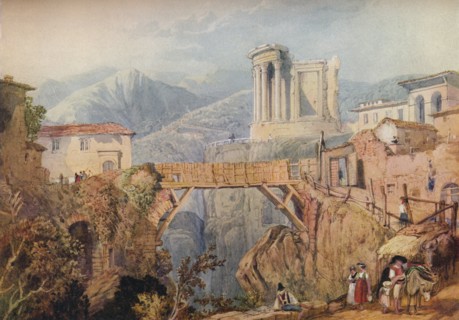 'Tivoli', 1833. Artist: Clarkson Stanfield.
