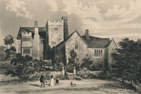 Throwley Hall, Staffordshire, 1915. Artist: Unknown.