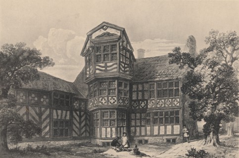 Gawsworth Old Hall, Cheshire, 1915. Artist: Unknown.