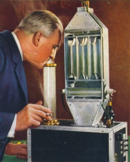 Cleaning air by electricity, 1938. Artist: Unknown.