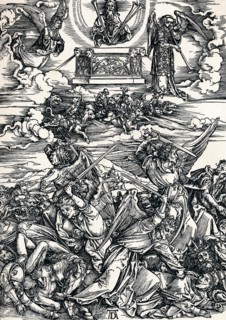 'The Four Avenging Angels', 1498 (1906). Artist: Albrecht Durer.