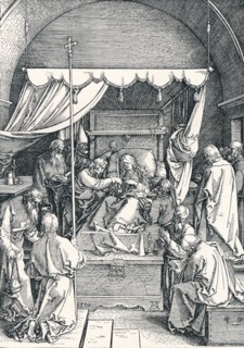 'The Death of the Virgin', 1510 (1906). Artist: Albrecht Durer.