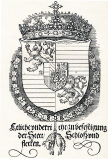 'The Coat of Arms of Ferdinand I, King of Hungary and Bohemia', 1527 (1906). Artist: Albrecht Durer.