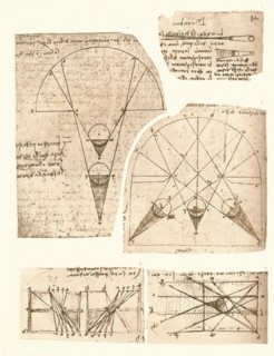 Five diagrams illustrating the theory of light and shade, c1472-c1519 (1883). Artist: Leonardo da Vinci.