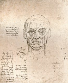 Drawing illustrating the theory of the proportions in the human figure, c1472-c1519 (1883). Artist: Leonardo da Vinci.