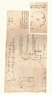 Two drawings illustrating the theory of the proportions of the human figure, c1472-c1519 (1883). Artist: Leonardo da Vinci.