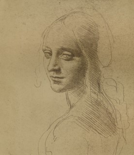 A female head, c1472-c1519 (1883), Artist: Leonardo da Vinci.