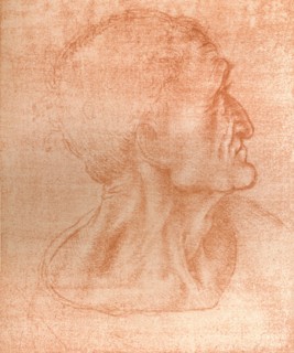Study for the head of Judas in `The Last Supper`, c1494-c1499 (1883).  Artist: Leonardo da Vinci.