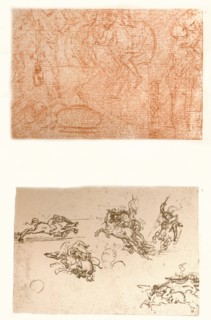 Two drawings, c1472-c1519 (1883).  Artist: Leonardo da Vinci.