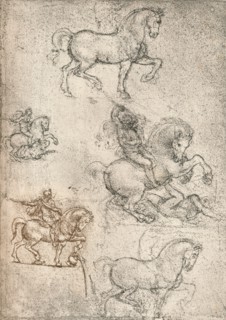Study for the Sforza Monument, c1482-c1499 (1883). Artist: Leonardo da Vinci.