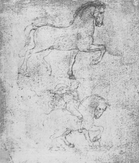 Study for the Sforza Monument, c1482-c1499 (1883). Artist: Leonardo da Vinci.