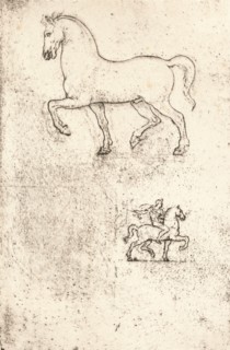 Study for the Sforza Monument, c1482-c1499 (1883). Artist: Leonardo da Vinci.