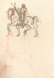 Study for the Sforza Monument, c1482-c1499 (1883). Artist: Leonardo da Vinci.