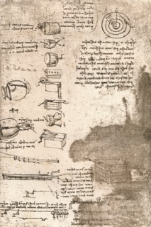 Drawing of musical instruments and other objects, c1472-c1519 (1883). Artist: Leonardo da Vinci.