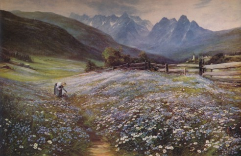 'June in the Austrian Tyrol', c1892 Artist: John MacWhirter.