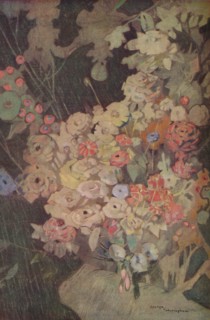 'Fresh from the Florist', c20th century. Artist: George Sheringham.
