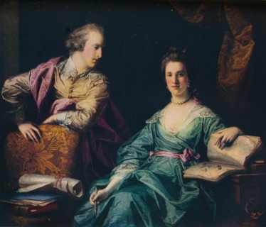 'Isabel and Thomas Crathorne', 1767. Artist: Francis Cotes.
