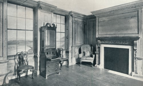 A room of c1740 from 63, Mansell Street, c1740. Artist: Unknown.