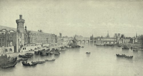 'Paris in 1658', 1915. Artist: PH Benoist.