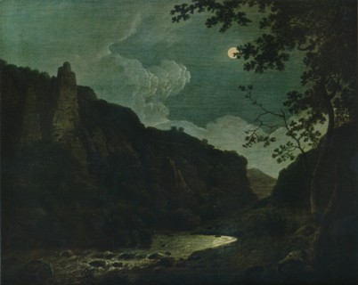 'Dovedale by Moonlight', 1784. Artist: Joseph Wright of Derby.