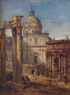 'Roman Scene', c1831. Artist: William Wyld.