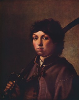 'A Boy with a Sabre', c17th century.