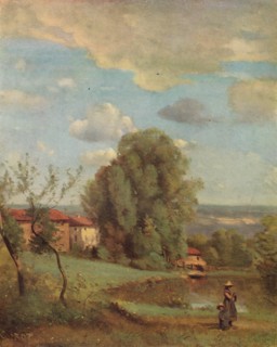 'Dardagny', c1855. Artist: Jean-Baptiste-Camille Corot.