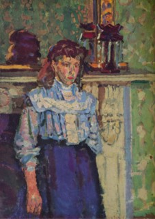 'Interior', c19th century.  Artist: Harold Gilman.