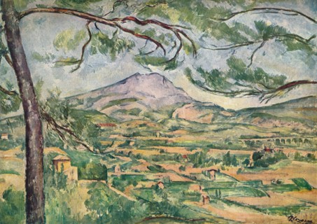 'Mont Sainte-Victoire with Large Pine', c1887.