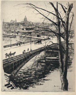 'The Morgue', 1915. Artist: Eugene Bejot.