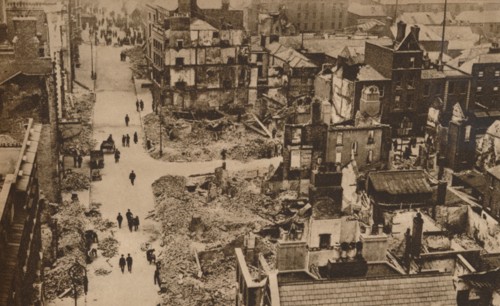 The Easter Rising, Ireland, 1916 (1935).  Artist: Unknown.