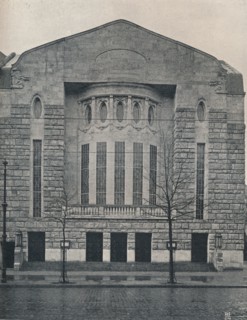'The New Hebbel Theatre, Berlin', c1908. Artist: Unknown.