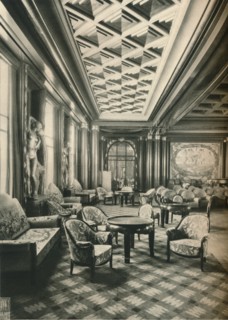 'S. S Ile de France, Grand Salon', c1927. Artist: Unknown.