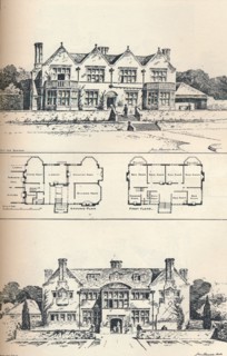 'Houghton Grange, near Huntingdon', c1897. Artist: Unknown.