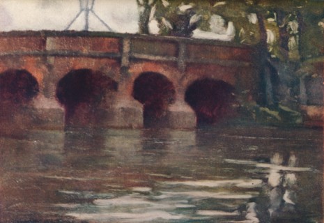 'The Bridge', c1911. Artist: Edward Leslie Badham.