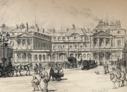 'The Palais-Royal', 1915. Artist: Frank Milton Armington.