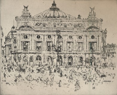 'The Opera', 1915. Artist: John Marin.