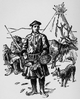 'Linaeus in Lapland Dress', c1918. Artist: Unknown.