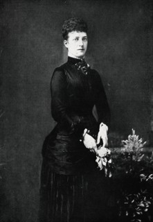 Queen Alexandra in the year of Her Silver Wedding, 1888 (1911). Creator: W&D Downey.