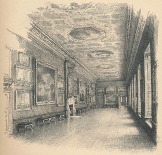 'The King's Gallery, Kensington Palace', 1902. Artist: Thomas Robert Way.