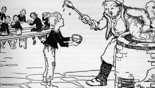'Oliver Asks For More', 1937. Artist: Anne Anderson.