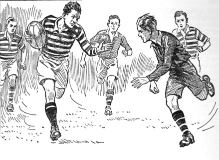 'Rugby Football', 1937. Artist: Unknown.