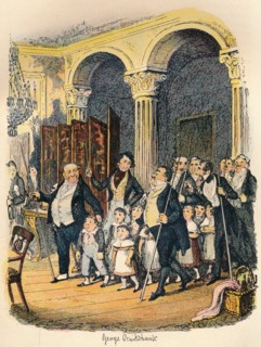 'Public Dinners', c1900. Artist: George Cruikshank.