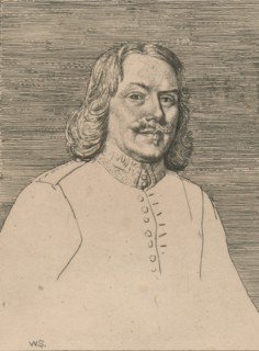'John Bunyan', c1916. Artist: William Strang.