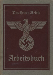 Front cover of a Nazi German workbook, 1941. Artist: Unknown.