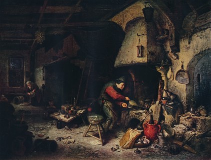 'An Alchemist', 1661. Artist: Adriaen van Ostade.